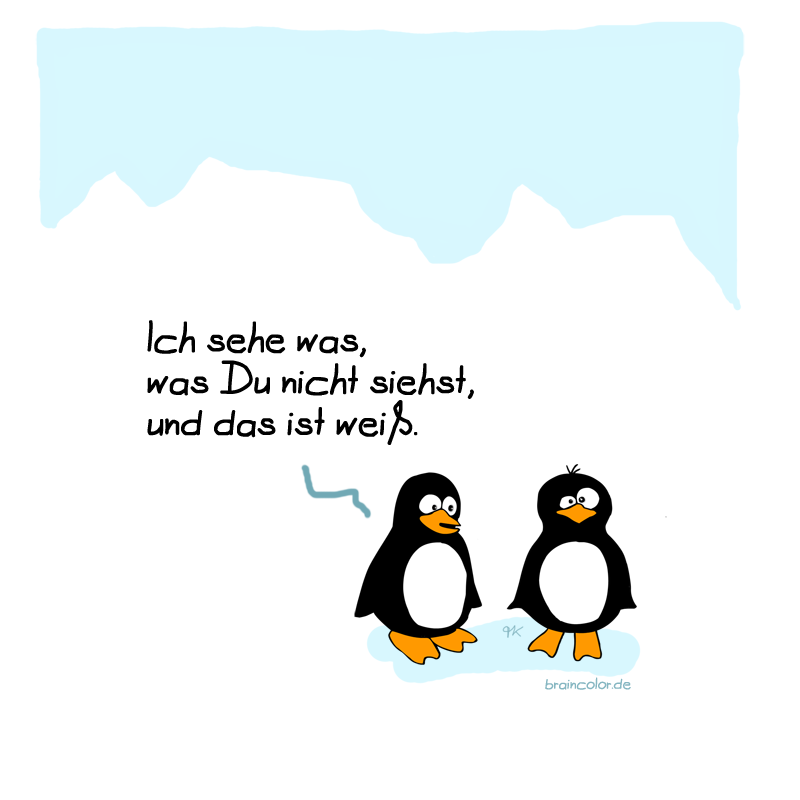 Pinguin Spiel Braincolor