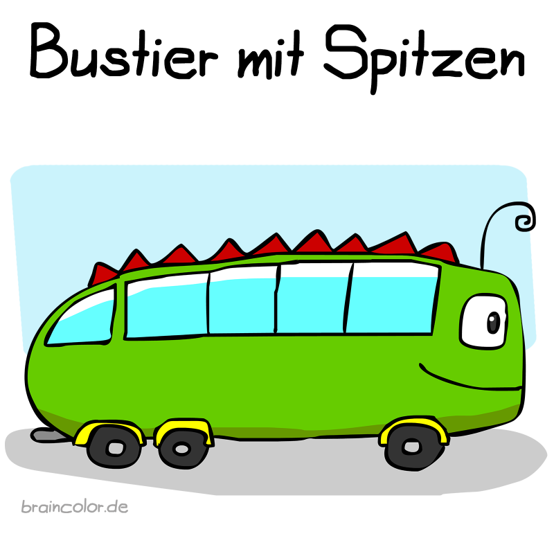 Bustier mit Spitzen