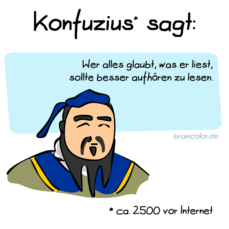 Konfuzius sagt