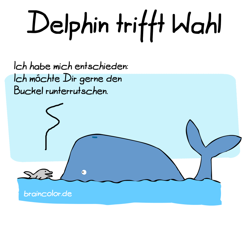 Buckel runterrutschen