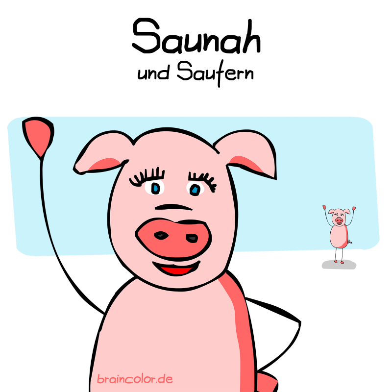 sauna #einbuchstabedaneben