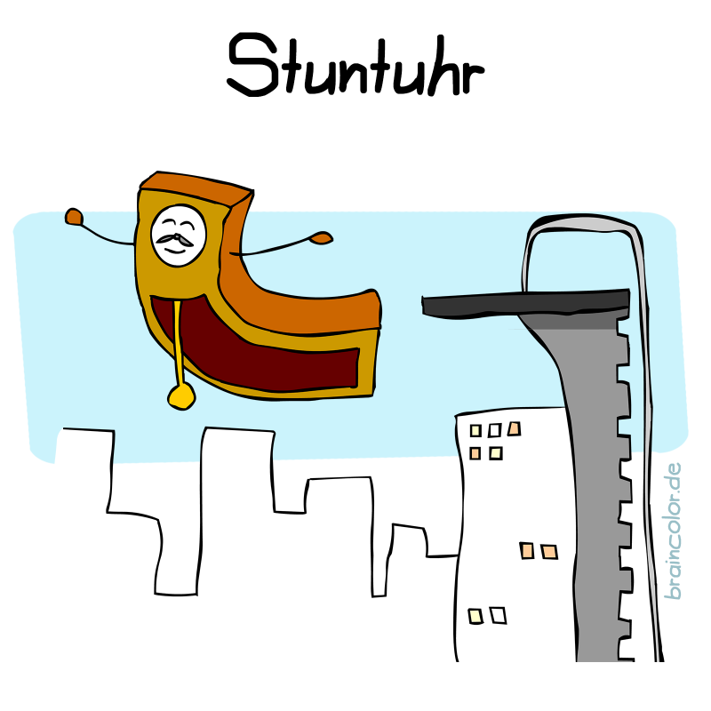 standuhr #einbuchstabedaneben