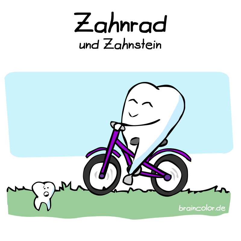 Zahnrad und Zahnstein