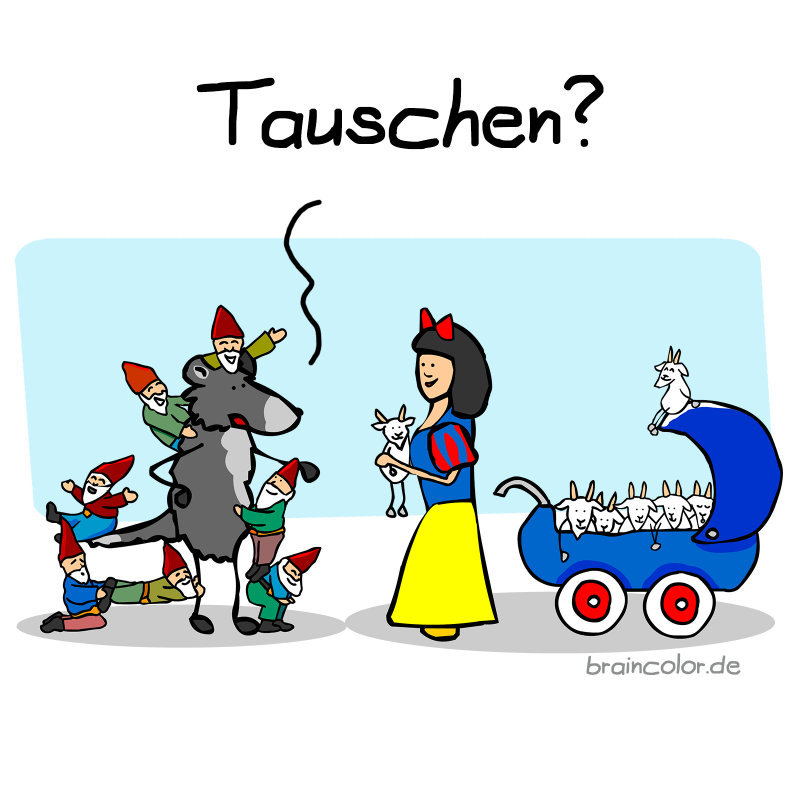 Schneewittchen und der Wolf